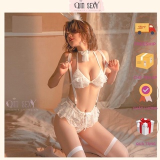 Cosplay mèo sexy, đồ ngủ sexy ren CL017