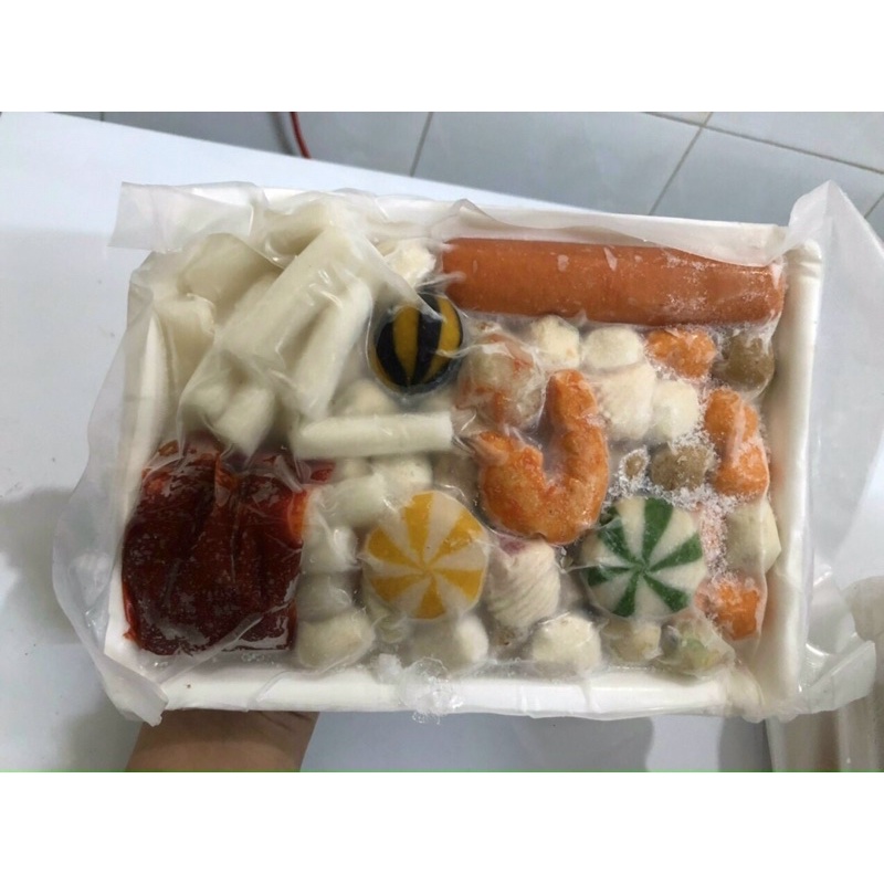 Set Toboki có gói lẩu