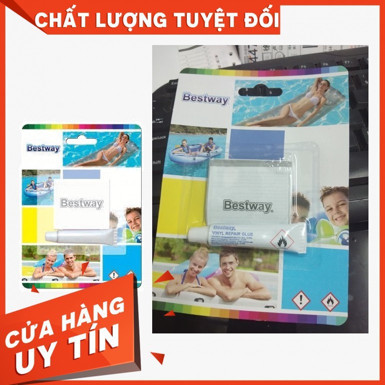 Keo vá hồ bơi, phao bơi, nệm hơi Bestway 62022