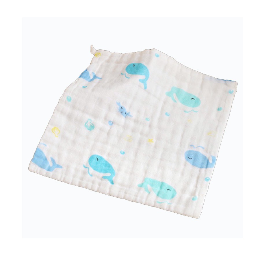 [CHUBBYSHOP] Hộp 6 khăn sữa cotton 6 lớp cho bé Mom Trusted