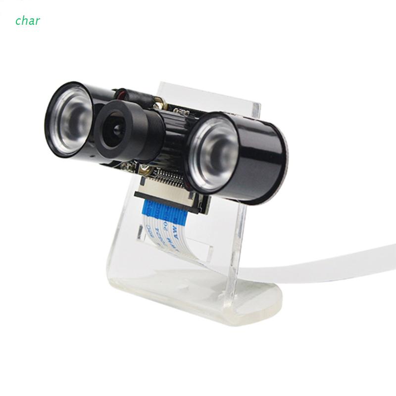 char 7in1 Raspberry Pi camera Kit focus Verstelbare infrared Nachtzicht black camera