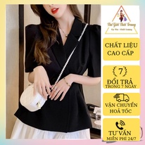 Set áo vest blazer bộ vest công sở mix chân váy bí phong cách hàn quốc-CD014