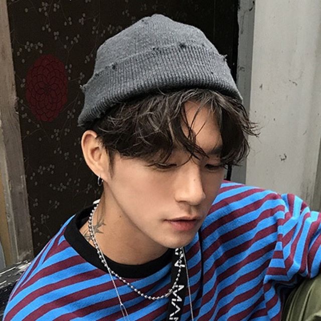 Distress beanie: