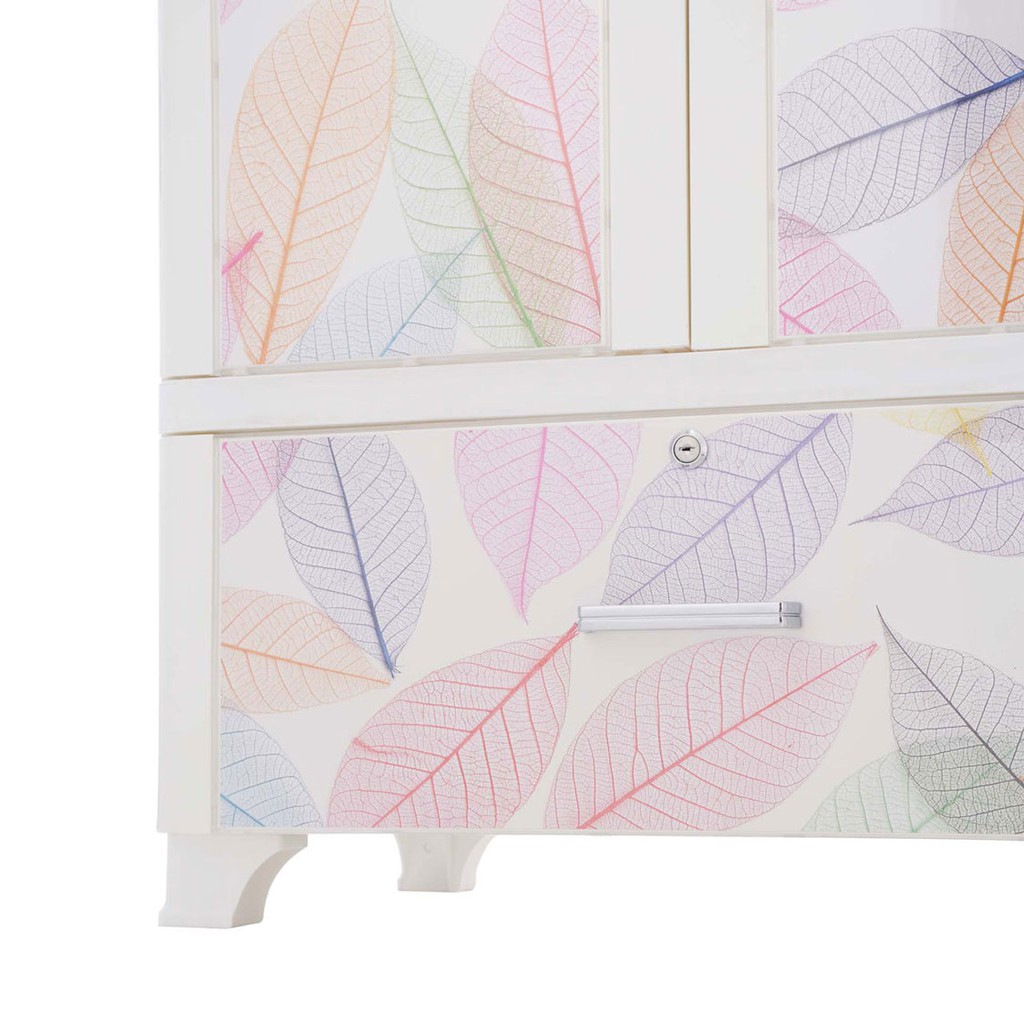 Tủ nhựa DUY TÂN Wing L-1N 2 cửa 1 ngăn (70 x 50 x 185 cm) - 09347