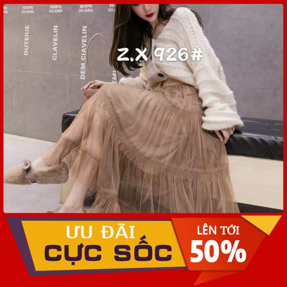 chân váy công chúa ULZZANG nhiều màu dập ly 3 tầng freeship 50k freeship 50k bao đổi trả