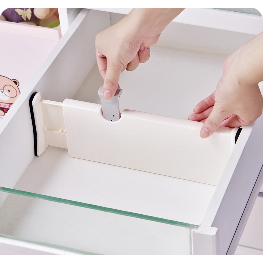 Thanh Kệ Chia Ngăn Tủ Quần Áo, Ngăn Bàn, Giá Sách - Tủ Bếp Thông Minh G8 - Kéo Dài Ngắn