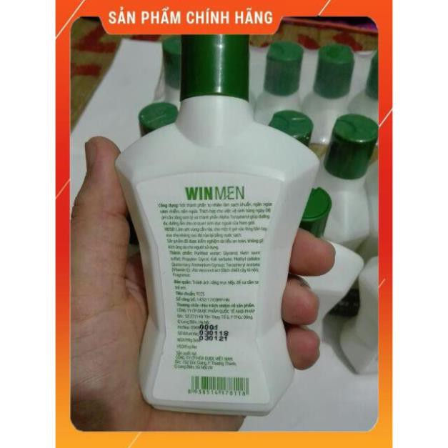 Winmen - Gel vệ sinh nam giới đánh tan khuẩn bệnh (hương bạc hà)