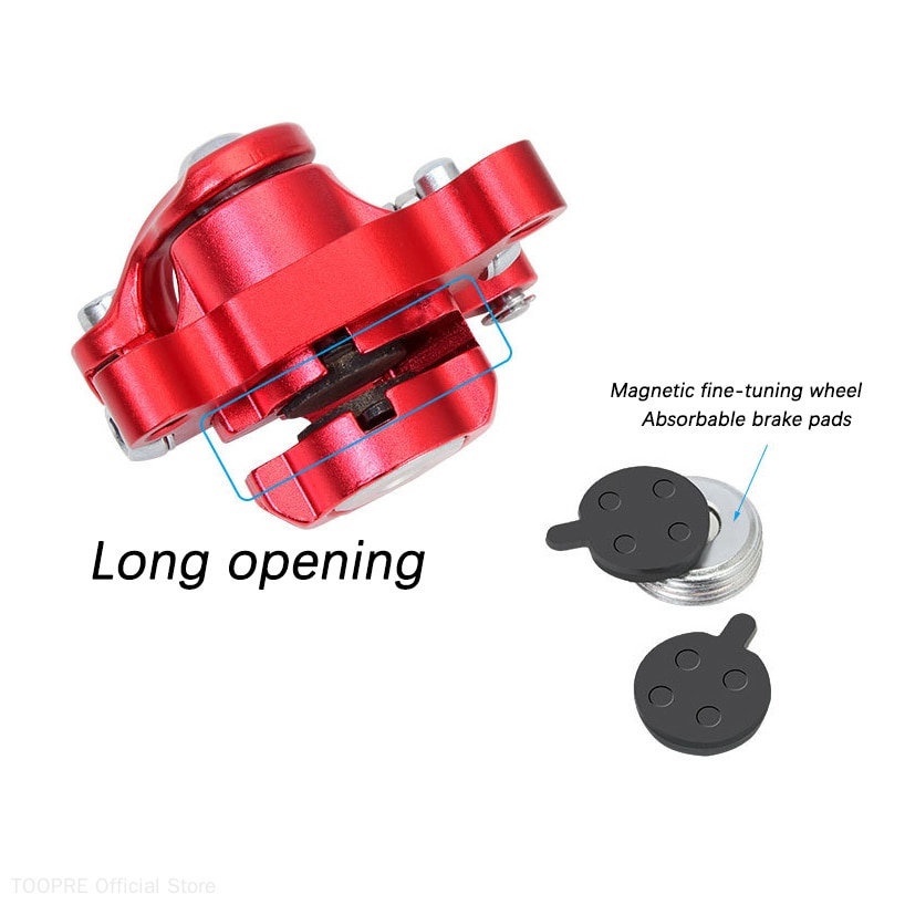 Phanh/ Đĩa phanh xe đạp điện TOOPRE có vòng bi hợp kim nhôm
