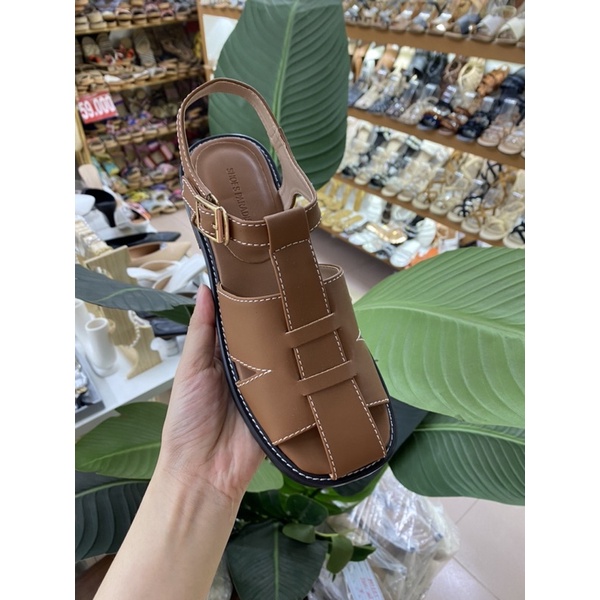 Giày Sandal nữ đế bằng chiến binh dây đi học bệt SHOES PARADISE