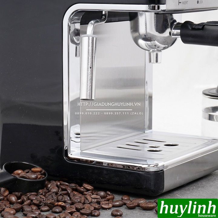 [Mã ELHAMS5 giảm 6% đơn 300K] Máy pha cà phê gia đình Zamboo ZB-68CF - 800W - áp lực bơm 3.5 bar