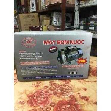 Máy bơm nước 1hp 750w dây đồng 100% 16m3/h hàng chính hãng
