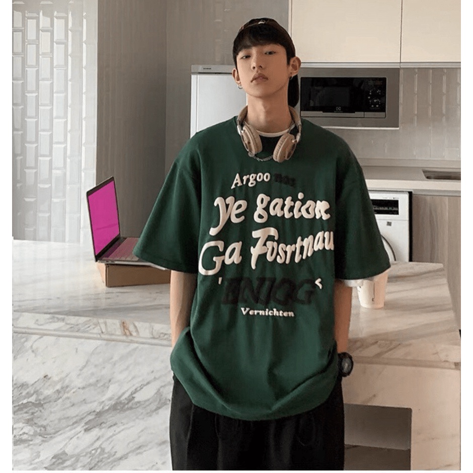 (HCM) ÁO THUN TAY LỠ FORM RỘNG - UNISEX NAM NỮ ĐỀU MẶC ĐƯỢC - THỜI TRANG PHONG CÁCH GENZ CHO CÁC BẠN TRẺ KM FASHION