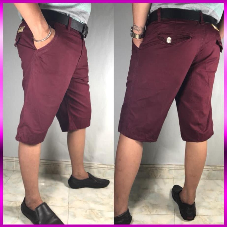 (✿◠‿◠) Quần SHORT KAKI Xuất Khẩu Châu Âu - KaKi Sợi Lạnh - Thoáng Mát - Siêu Bền (◠‿◠✿) | BigBuy360 - bigbuy360.vn