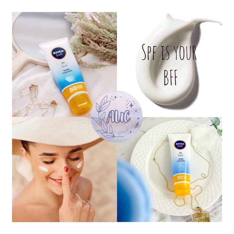 [xách tay Úc] KEM CHỐNG NẮNG NIVEA SUN UV FACE CONTROL