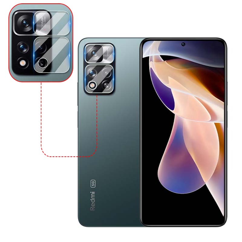 Miếng Dán Cường Lực Bảo Vệ Camera Sau Cho Xiaomi Redmi Note 11 11E 11T / Pro Plus 5G