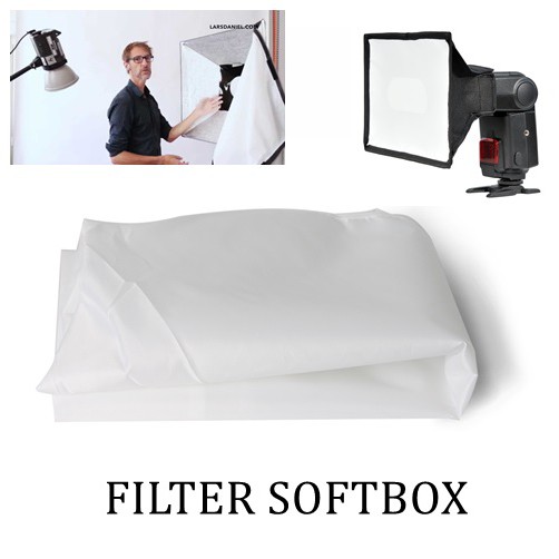 VẢI FILTER TẢN SÁNG SOFTBOX CHO ĐÈN MÁY QUAY FC-15 làm dịu ánh đèn sáng khi chụp ảnh quay phim