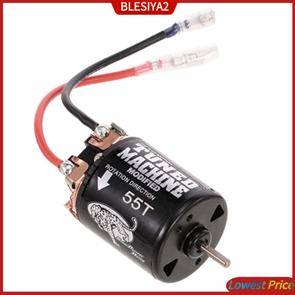 [BLESIYA2] RC 55T 540 Brushed 4 Poles Motor for Axial SCX10 RC4WD D90 TRX4 1/10 RC Car