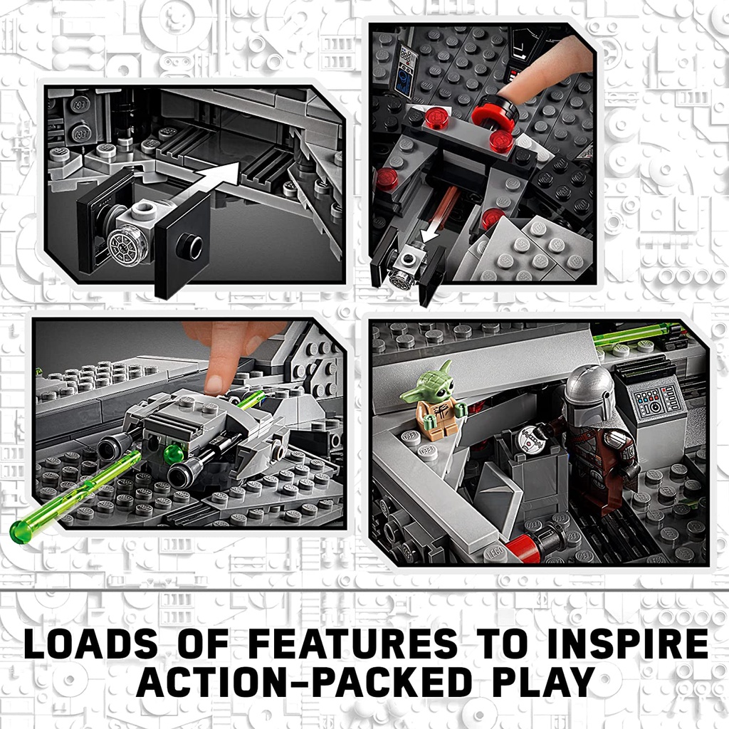 Lego Star Wars 75315 - Imperial Light Cruiser - Bộ xếp hình Lego Phi thuyền đế quốc