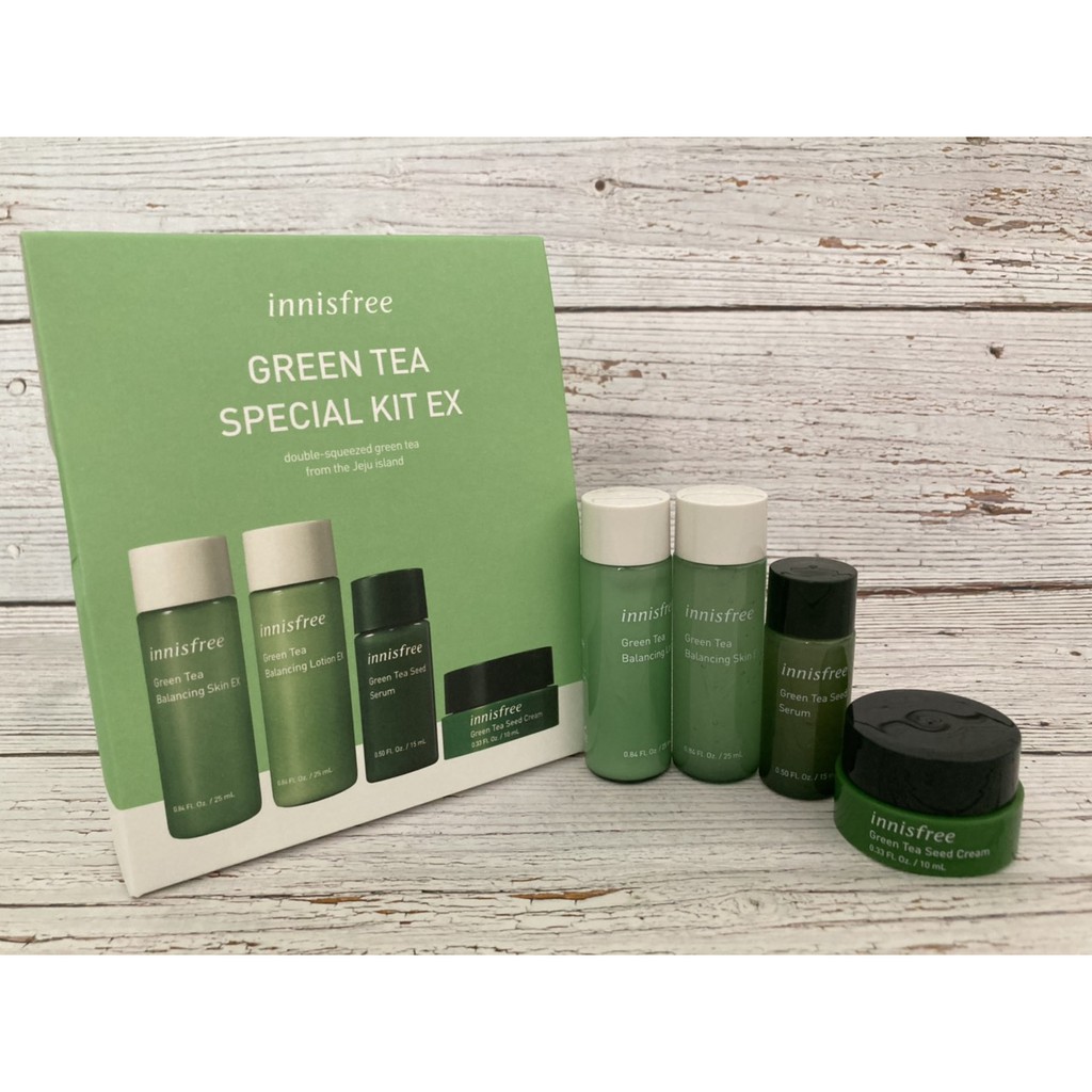 Bộ dưỡng da mini Innisfree Green tea Special Kit Ex