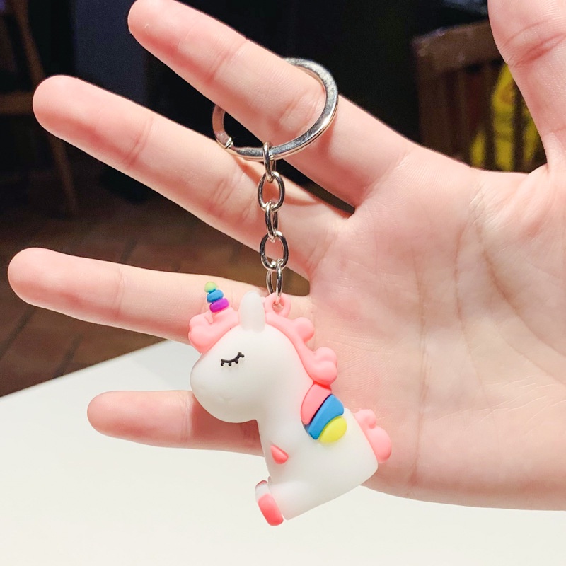 Móc khoá giá rẻ dễ thương cute móc xe, balo - Gấu Xám House