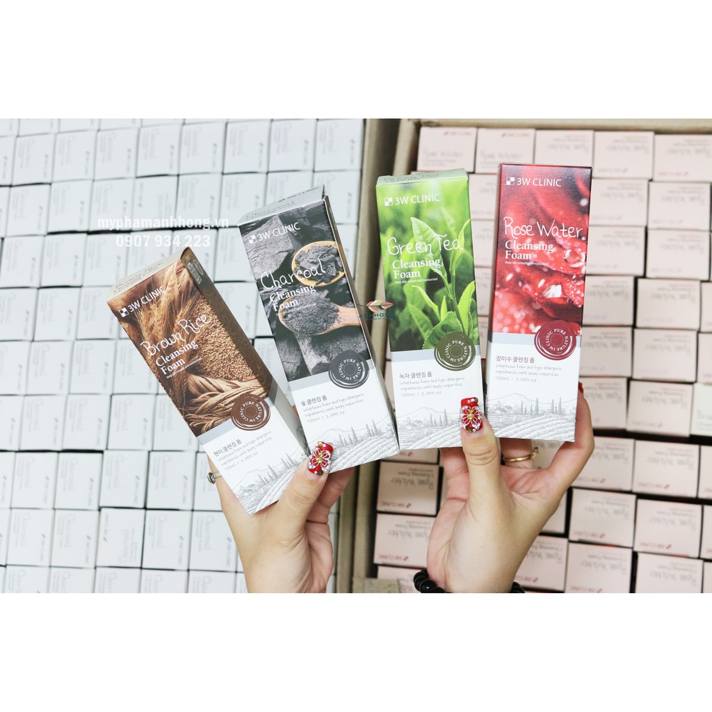 Sữa Rửa Mặt 3W Clinic Pure Nature Cleansing Foam | BigBuy360 - bigbuy360.vn