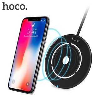 Đế sạc không dây - hoco cw9 - hỗ trợ sạc chuẩn qi - cao cấp .