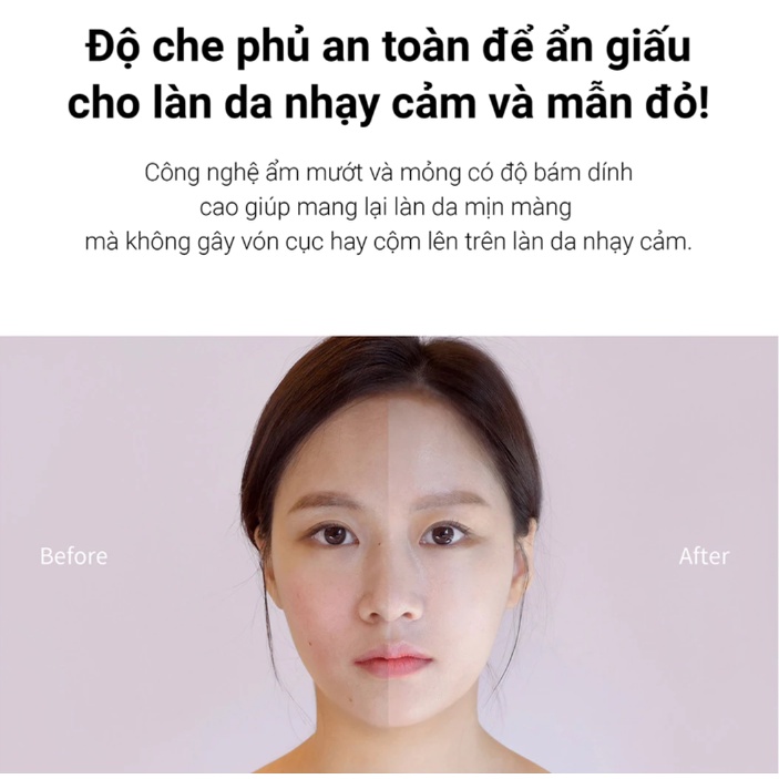 Parnell Phấn nước CicaManu Serum màu 21/23+ 1 Refill