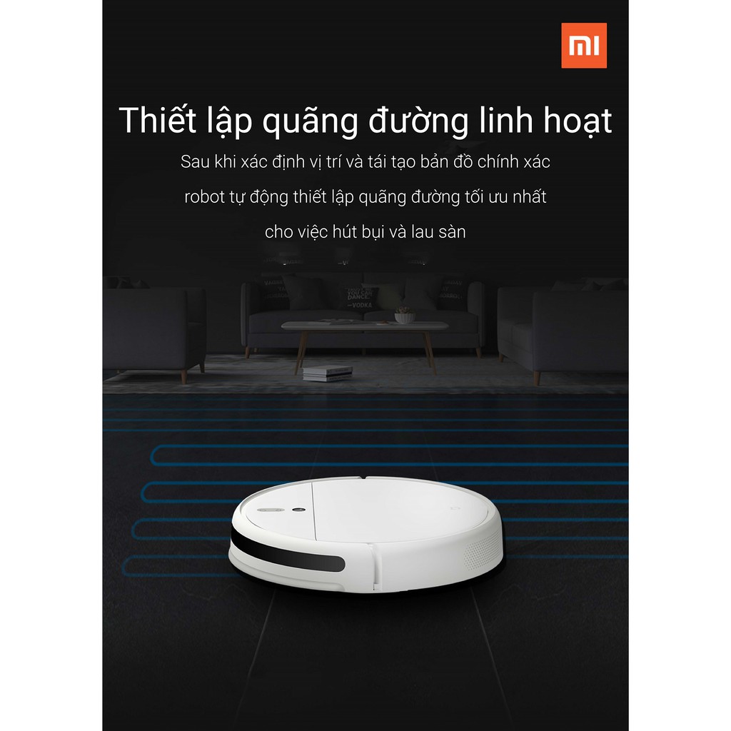 Robot Hút Bụi Lau Nhà Thông Minh Xiaomi Mi Robot Vacuum Mop SKV4093GL