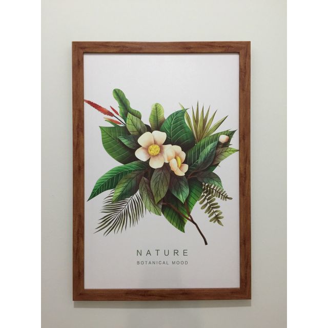 Tranh canvas hoa lá NATURE 40X60