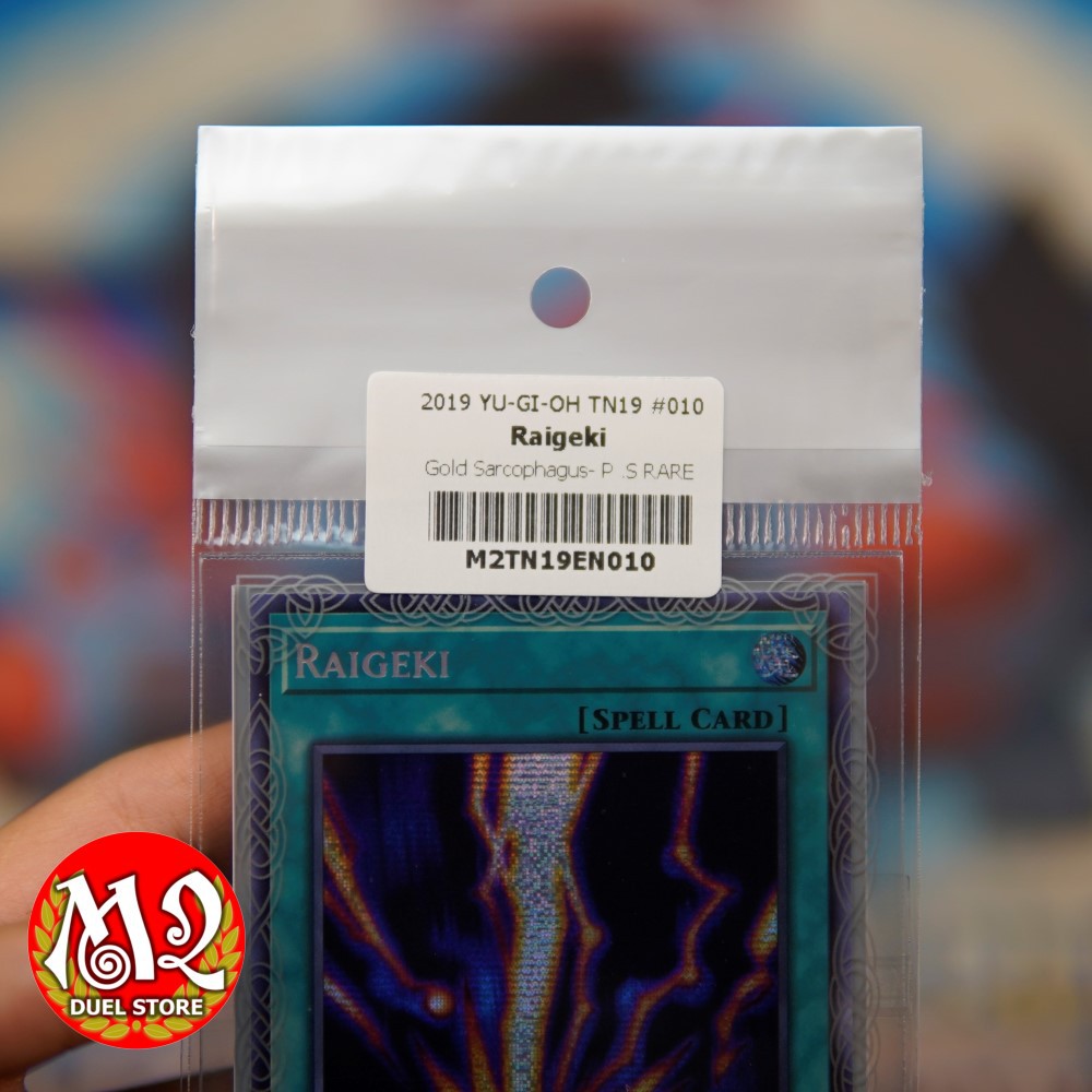Lá bài yugioh Phép thuật Raigeki - Prismatic Secret - Bảo quản M2SCCQ-LITE