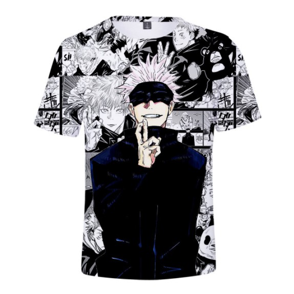 Hot Anime jujutsu kaisen  Gojo Satoru 3D Printed Hoodie T-shirt Jacket Unisex Outwear Plush Hoodie | BigBuy360 - bigbuy360.vn