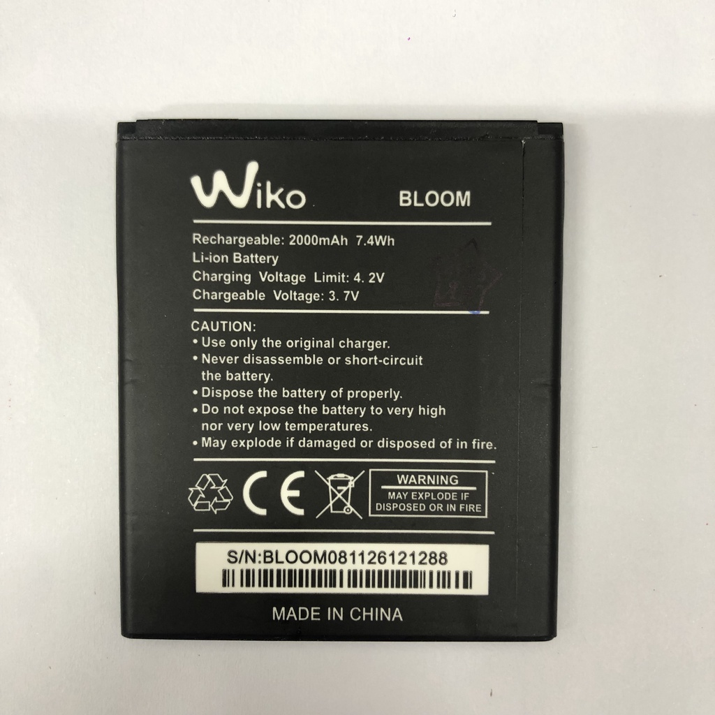 Pin Wiko Bloom giao hàng hỏa tốc