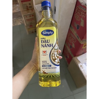 Dầu ăn SIMPLY đậu nành  - 1Lít