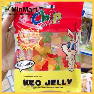 Kẹo dẻo jelly chipchip hải hà 100g minmart