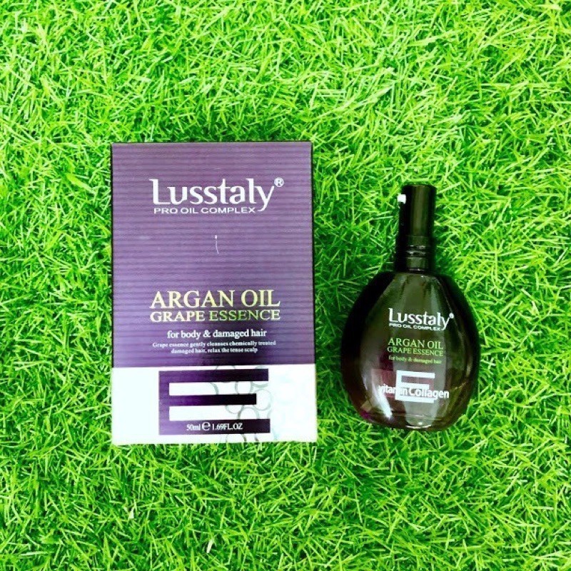 Lusstaly Argan Oil Tinh Dầu Dưỡng Tóc Italia 50ml (Cam Kết chính Hãng Ạ)