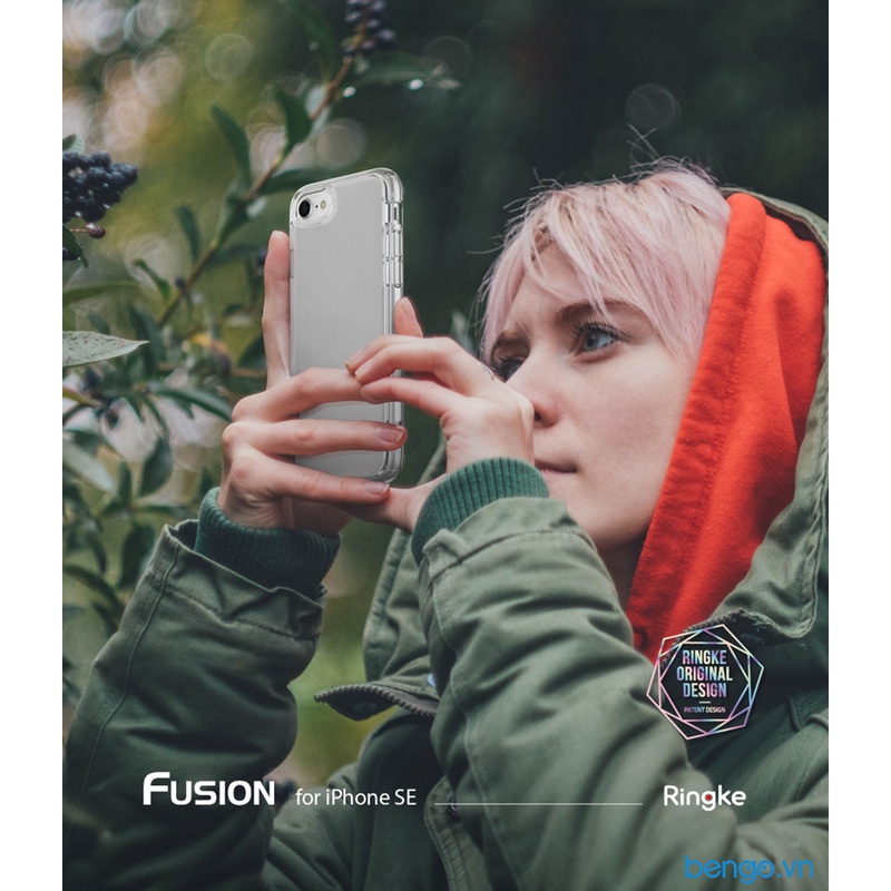 Ốp lưng chống sốc iPhone SE 2022 5G / SE 2020 / 8 RINGKE Fusion