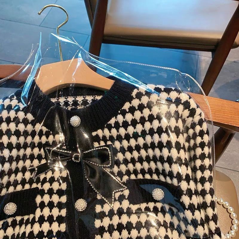 Áo Khoác Cardigan Dệt Kim Dáng Ngắn Cho Nữ  tao bao