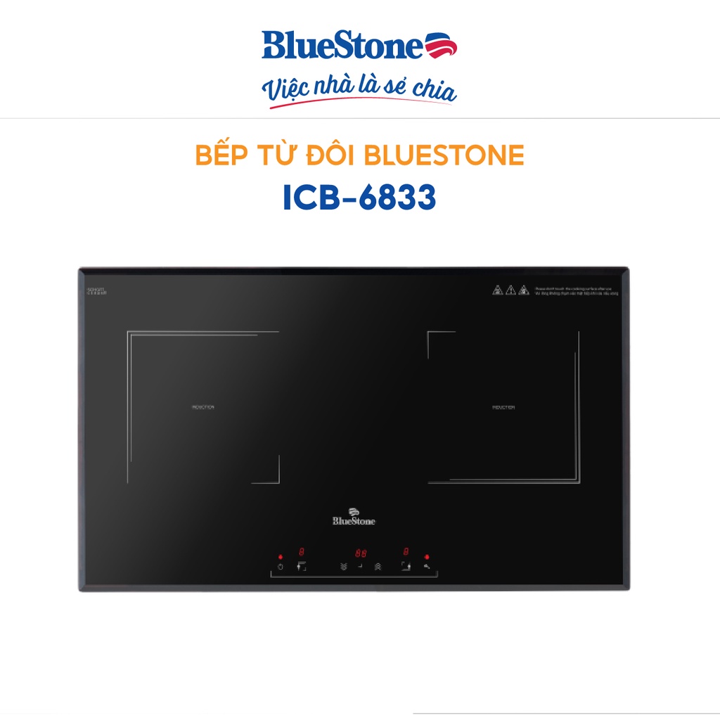 Bếp Từ Đôi BlueStone ICB-6833