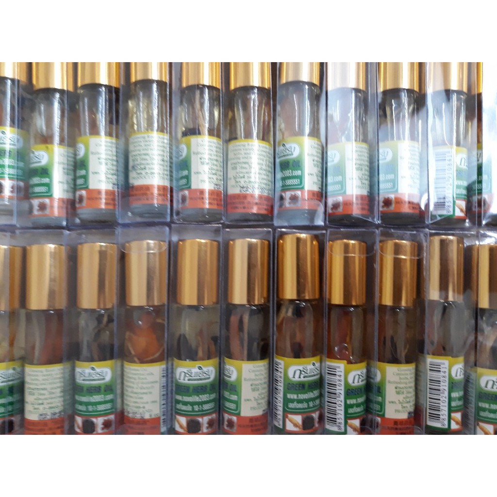 1 lốc 12 chai Dầu Gió Nhân Sâm Thái Lan