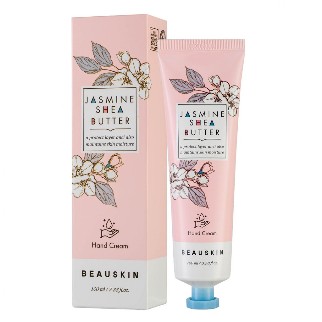 Kem dưỡng da tay hương hoa nhài Beauskin Jasmine Shea Butter Hand Cream 100ml