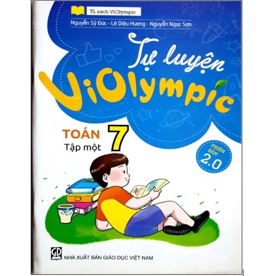 Sách - Combo Tự Luyện Violympic Toán 7 (tập 1+tập 2)