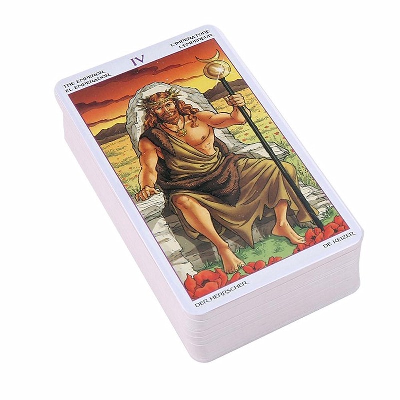Wheel Of The Year Tarot Read Fate Tarot Card Game For Personal Use Board Game A 78-card Deck
