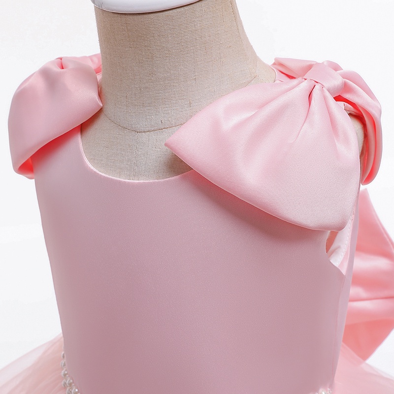 Mqatz Đầm Công Chúa Dự Tiệc Đính Hạt Xốp Mềm Mại Cho Bé Gái l5280