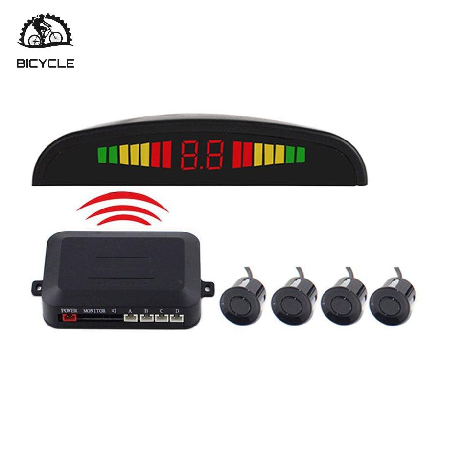 Bộ Radar Đỗ Xe Không Dây Có 4 Cảm Biến