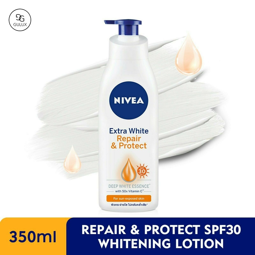 Sữa dưỡng thể dưỡng trắng Nivea Extra White Repair & Protect Body Lotion SPF30 PA++ giúp phục hồi và chống nắng