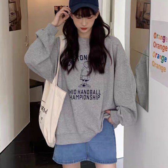 Áo Khoác Hoodie Nữ Form Rộng Quảng Châu - Hàng Loại 1