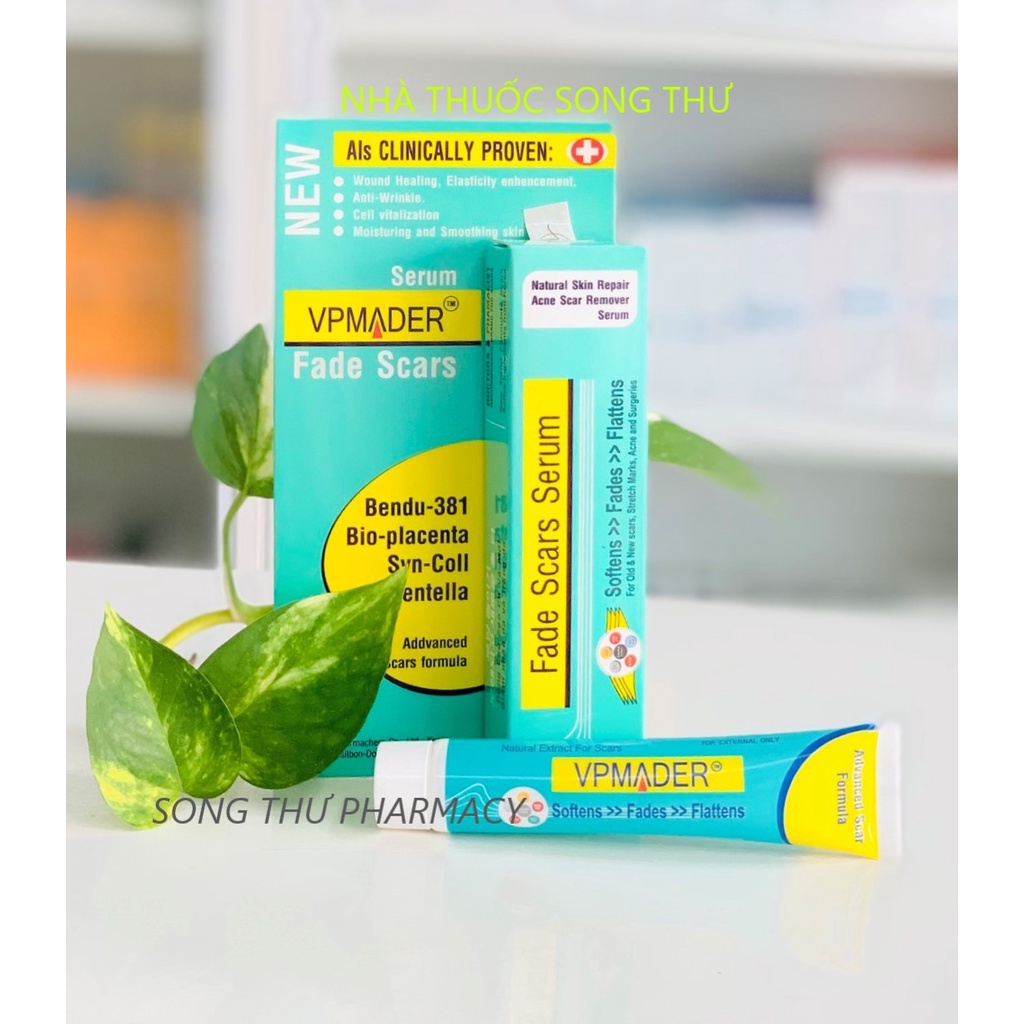 SERUM LÀM TRẮNG DA, GIẢM NHĂN, MỜ SẸO-VPMADER FADE SCARS SERUM