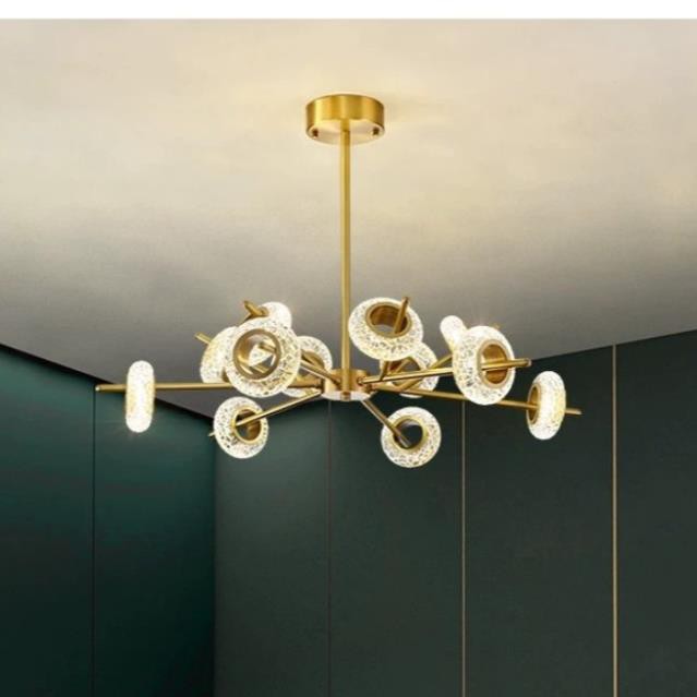 Đèn chùm LED trang trí phòng khách, phòng bếp, bàn ăn, phòng ngủ cầu thang