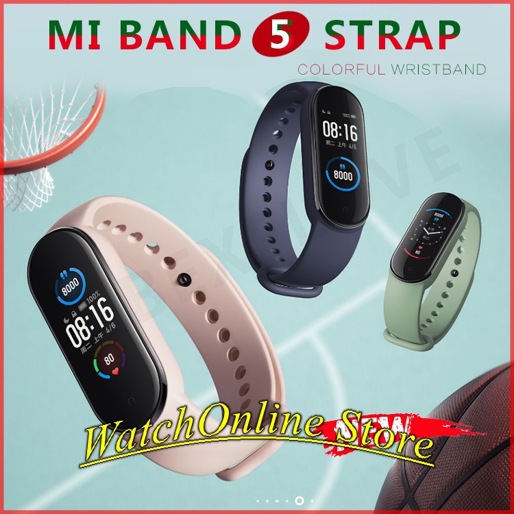 [Xiaomi Miband 5] Dây Silicon Mijobs thay thế Xiaomi Miband 5 Miband 6 - Mijobs