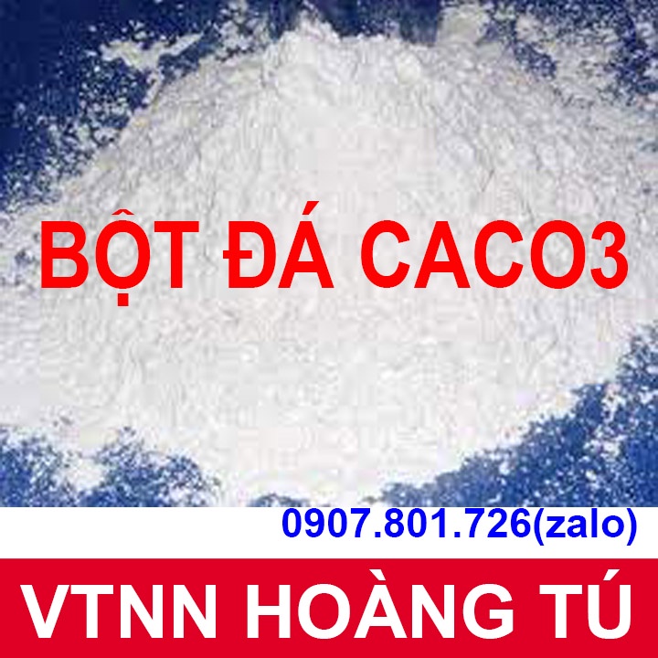Bột đá CaCO3 siêu trắng, siêu mịn 1 Kg